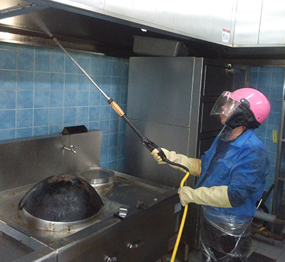 大型油烟机清洗